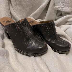 Vintage slip on heels.